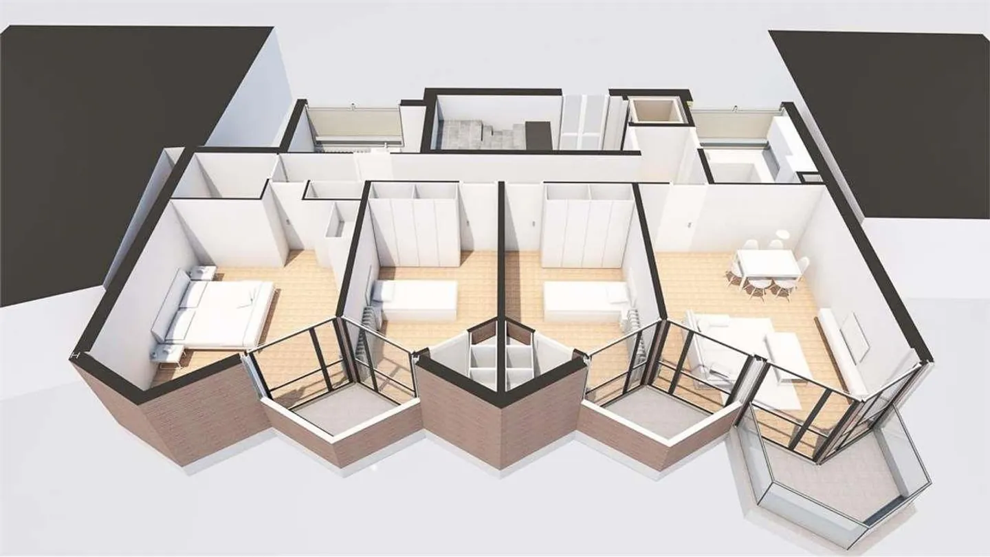 Helles 4,5-Zimmer-Wohnung mit Balkonen - Foto 8 von 8