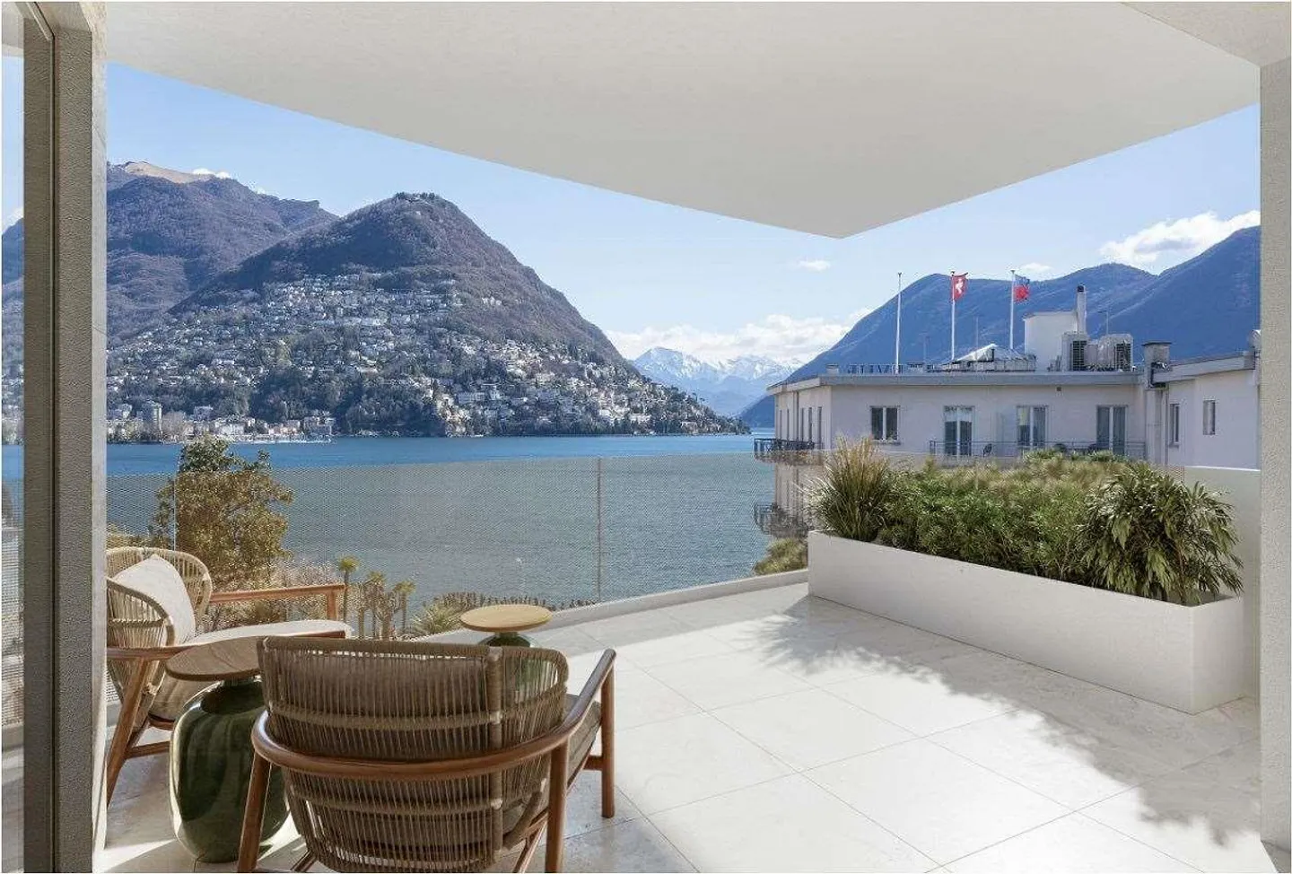 LUGANO: NUOVO 2,5 LOC. CON GIARDINO - Foto 1 di 8
