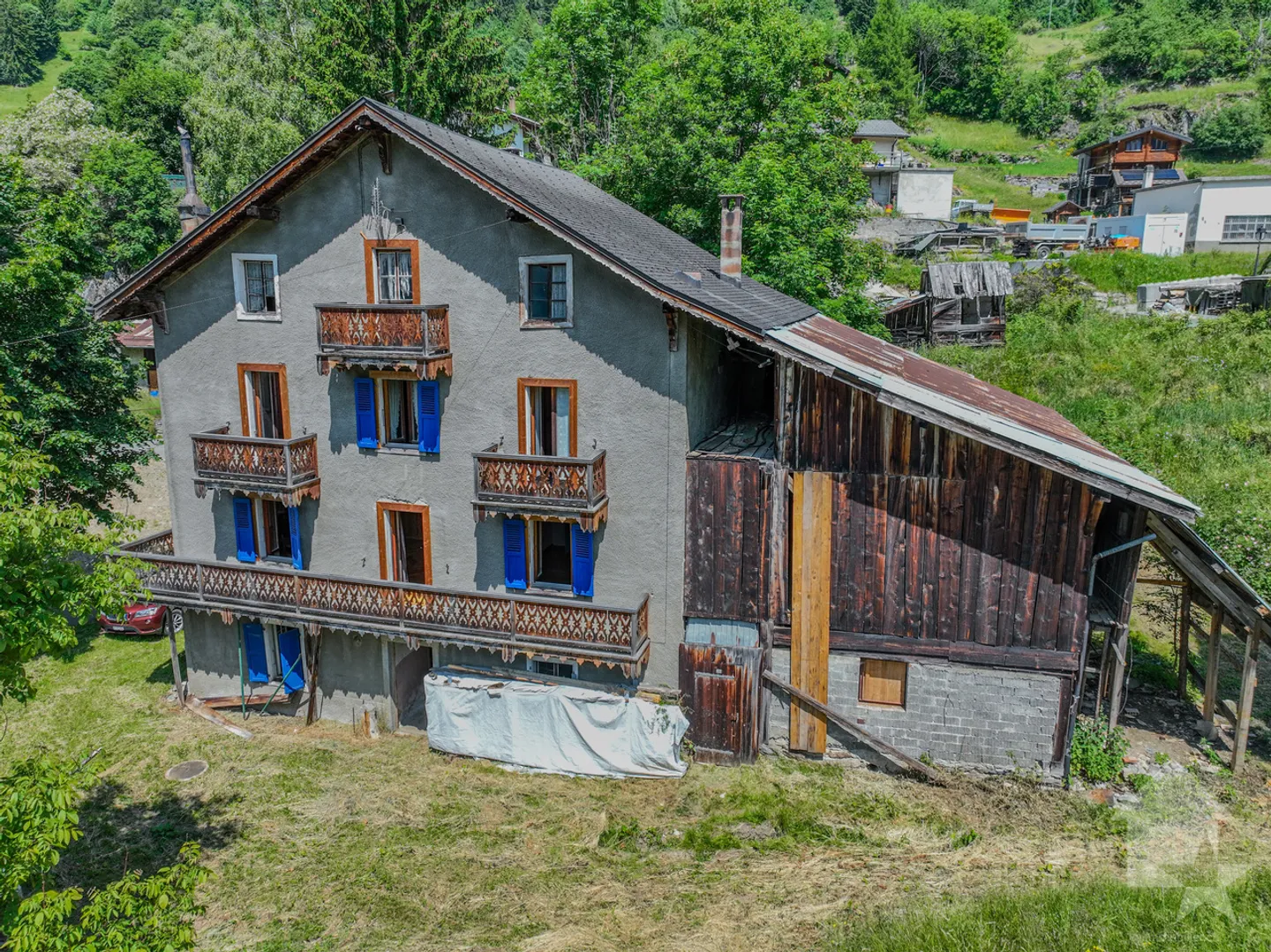 Charmantes Alpenhaus in Finhaut - Foto 1 von 13