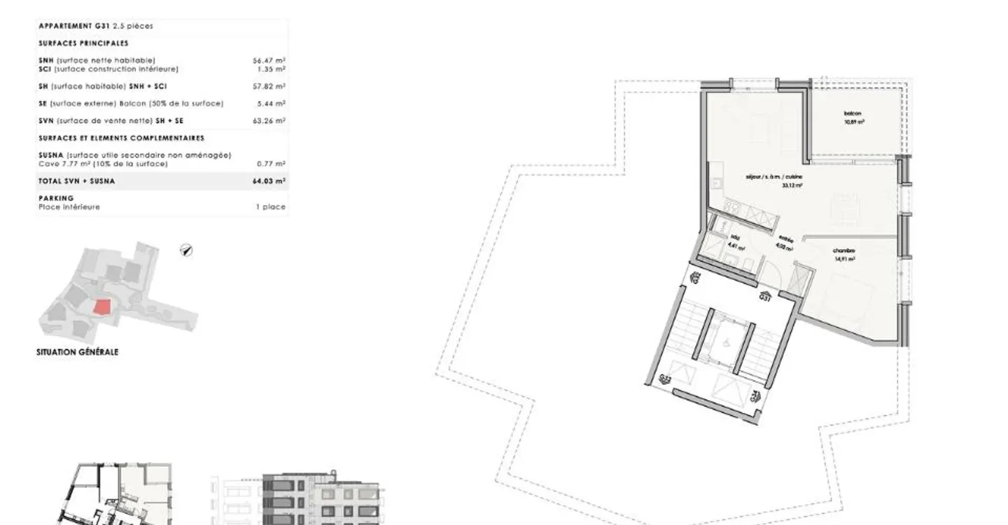 Appartement Charmant en Nature - Photo 4 sur 4