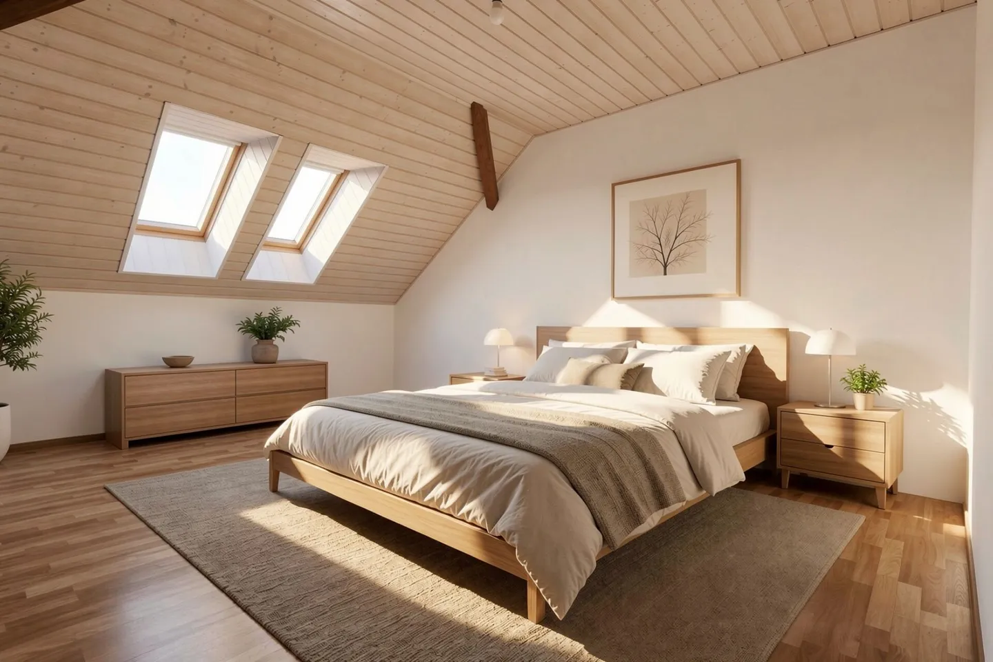 Bright 126 m² duplex with communal garden in a green setting in Vuissens - Photo 4 of 6