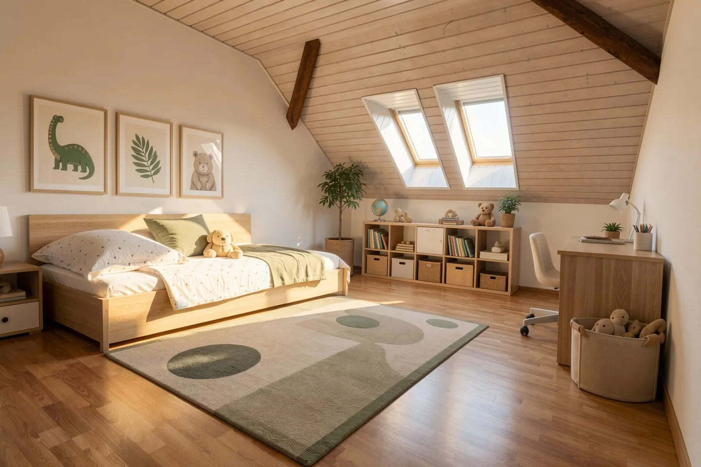 Bright 126 m² duplex with communal garden in a green setting in Vuissens - Photo 6 of 6