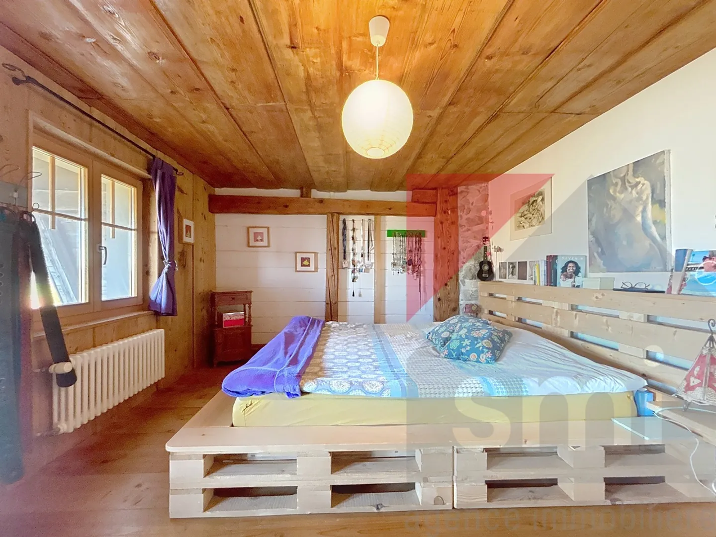 Charmanter Apartment mit 8,5 Zimmern in einem renovierten Bauernhof in Vuadens - Foto 16 von 21