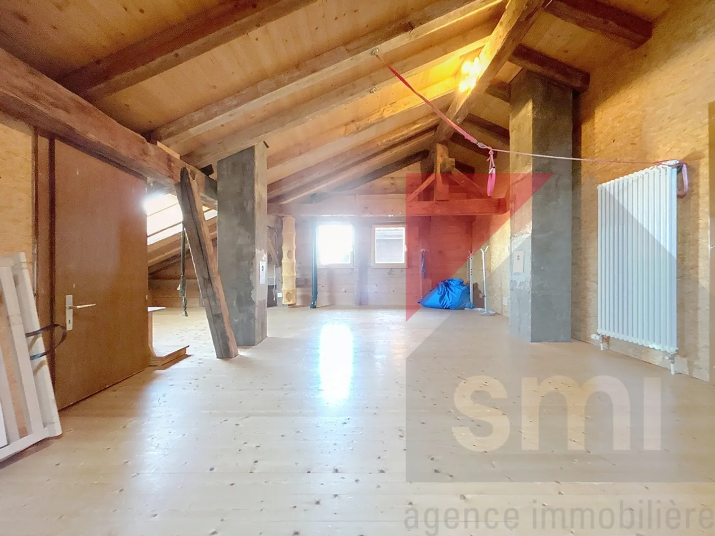 Charmanter Apartment mit 8,5 Zimmern in einem renovierten Bauernhof in Vuadens - Foto 19 von 21