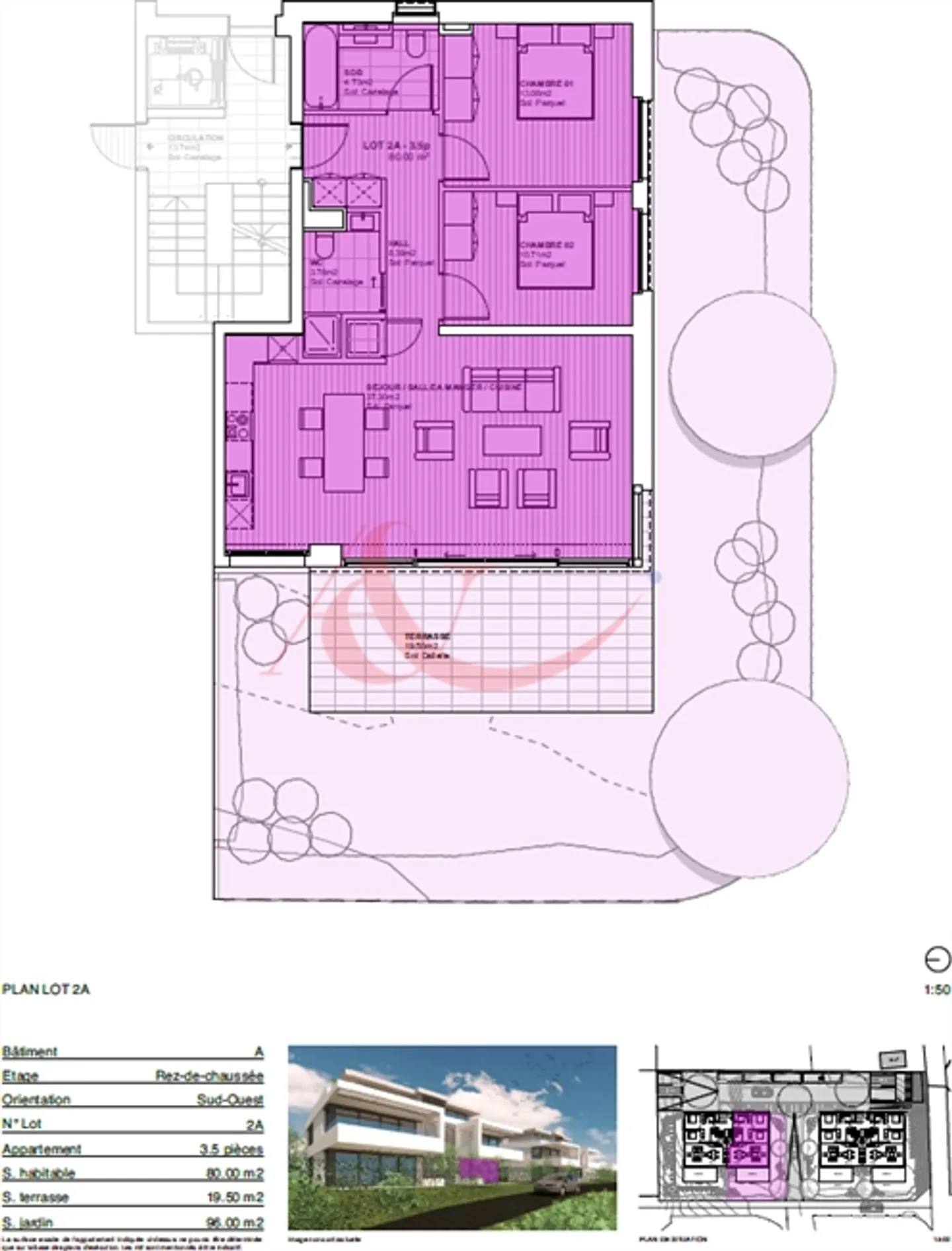 New 3.5 room apartment for rent in Lausanne - Photo 5 of 5