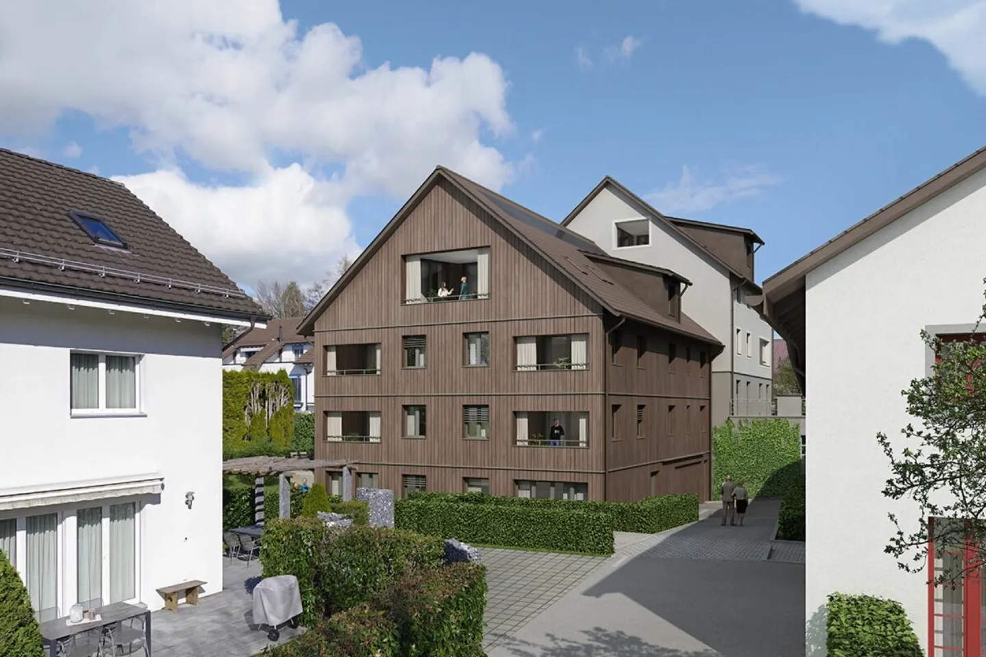 READY FOR OCCUPANCY FROM January 2027! Country living close to the city: New apartments in the heart of the village of Wermatswil - Photo 9 of 13