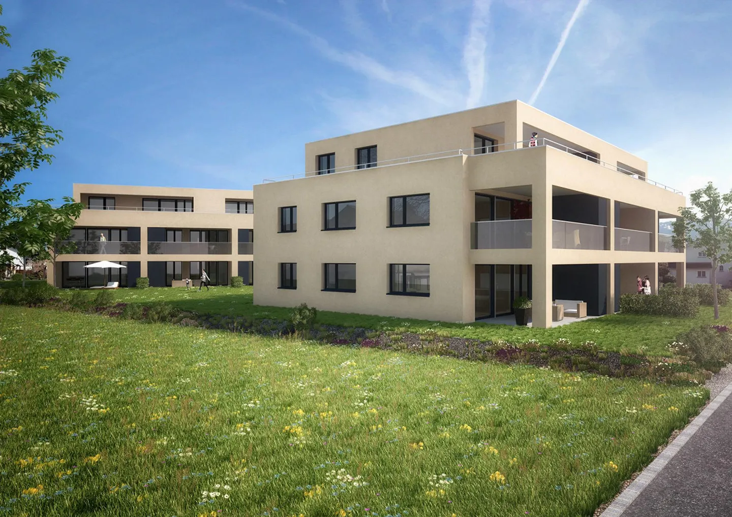 Modern 2.5-room apartment with large balcony - Photo 1 of 7