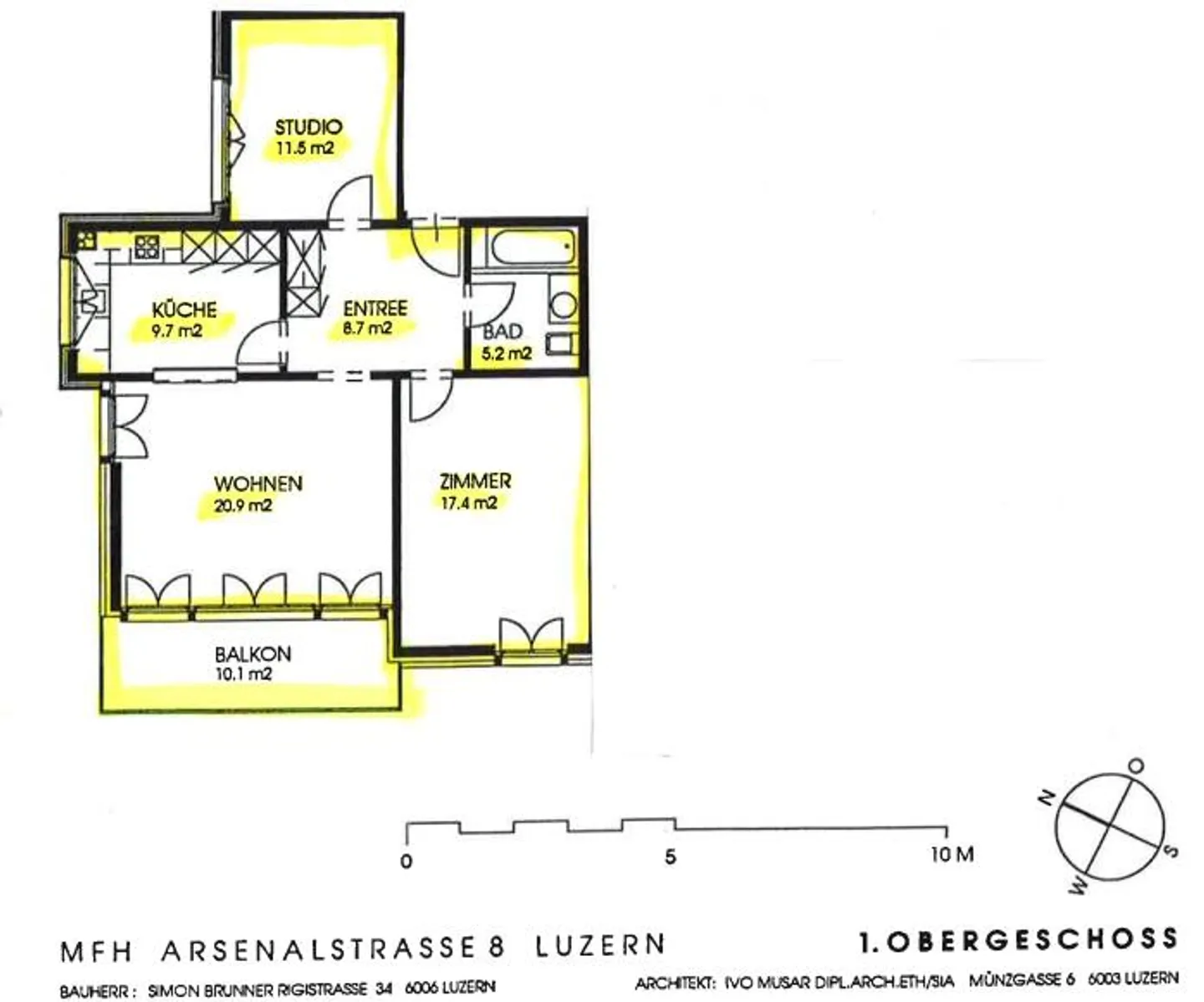 Charming 3-room apartment in Lucerne - Photo 11 of 11