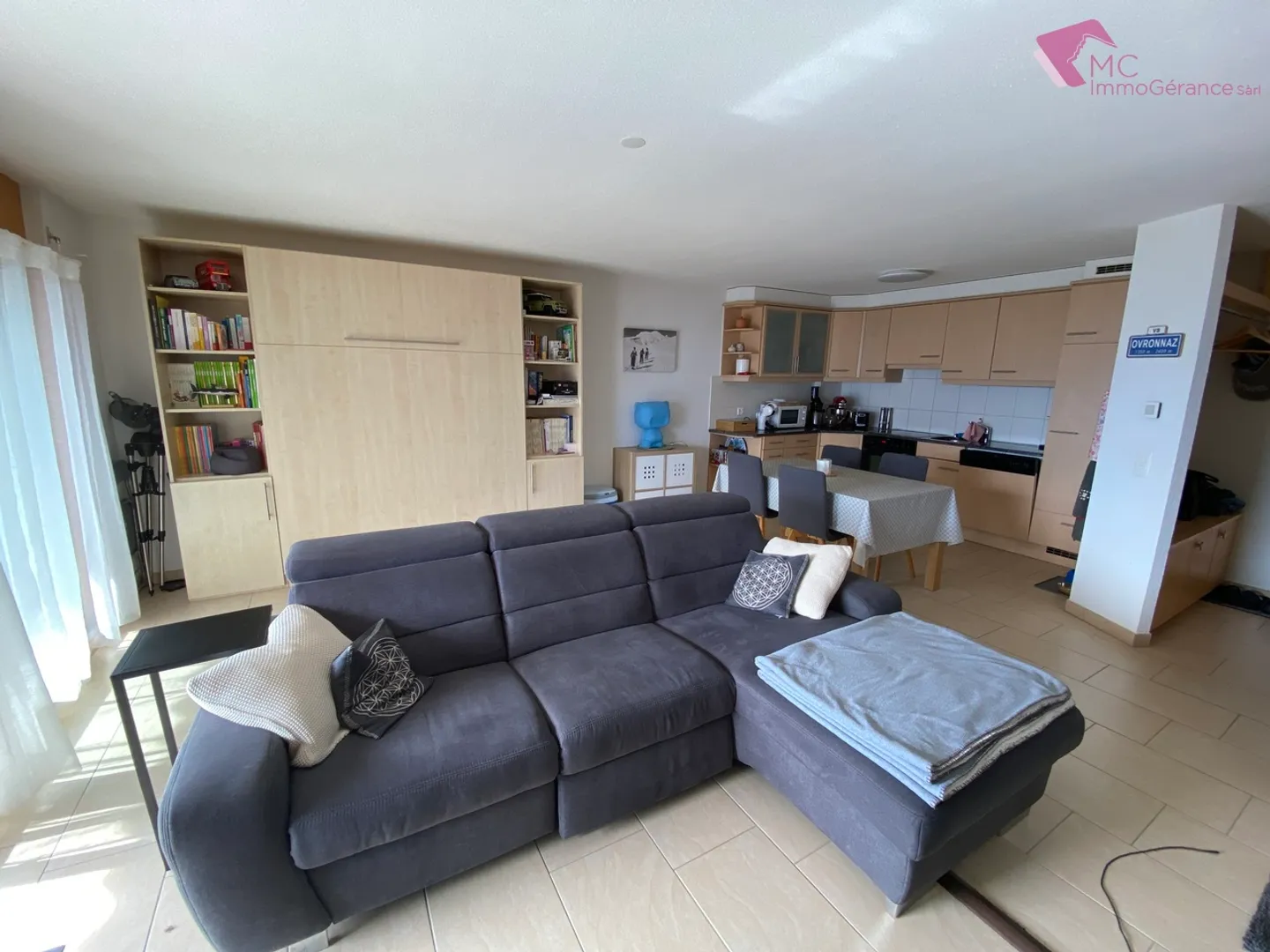 Ovronnaz - Charmante 2,5 Zimmer Süd - atemberaubende Aussicht - Foto 3 von 14