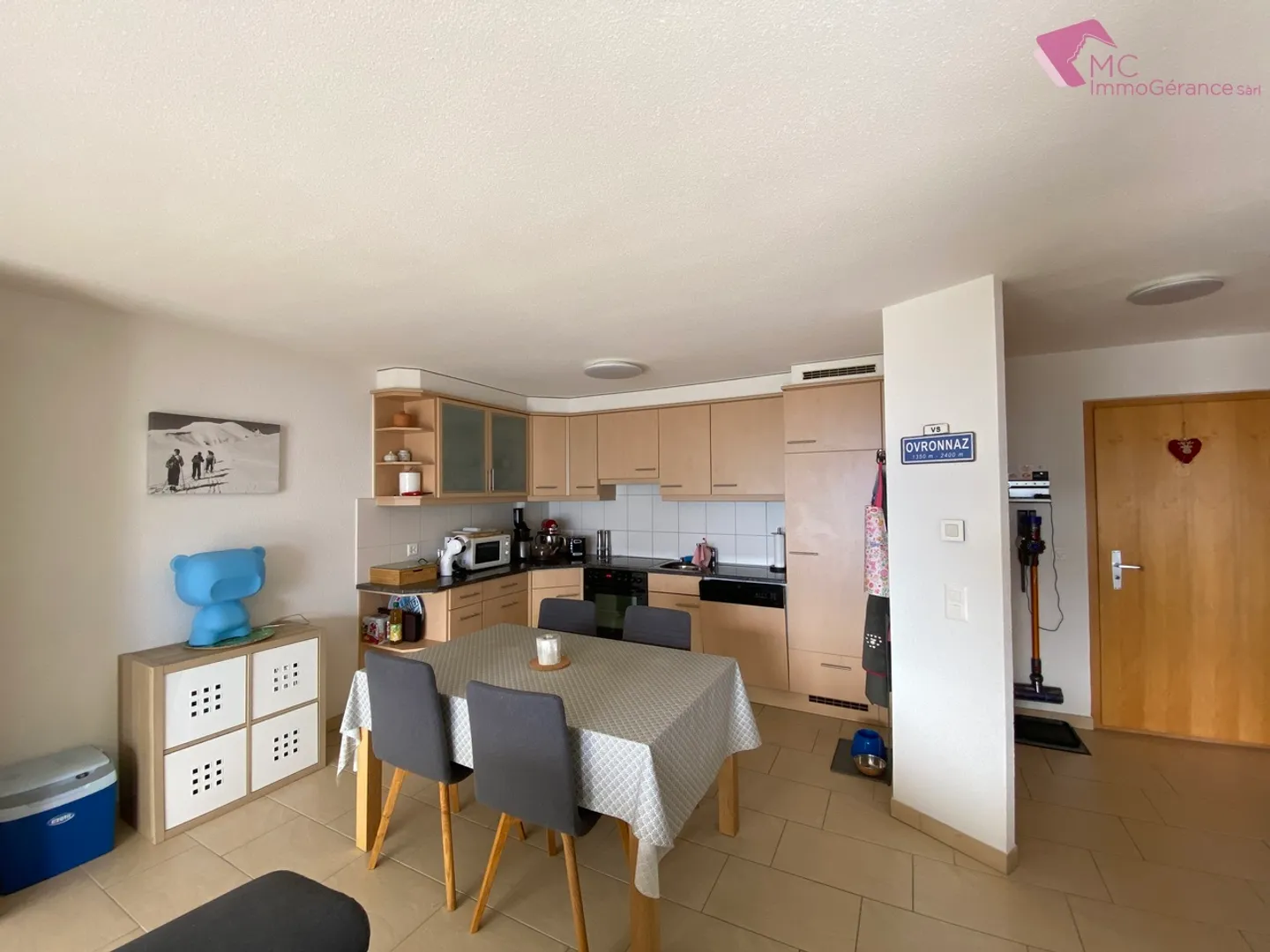 Ovronnaz - Charmante 2,5 Zimmer Süd - atemberaubende Aussicht - Foto 5 von 14