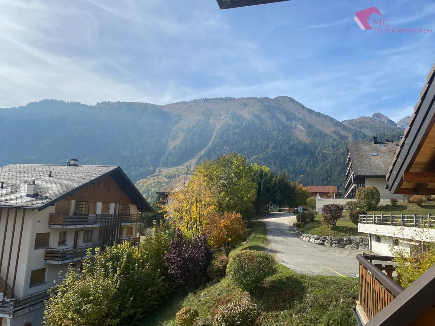 Ovronnaz - Charmante 2,5 Zimmer Süd - atemberaubende Aussicht - Foto 6 von 14
