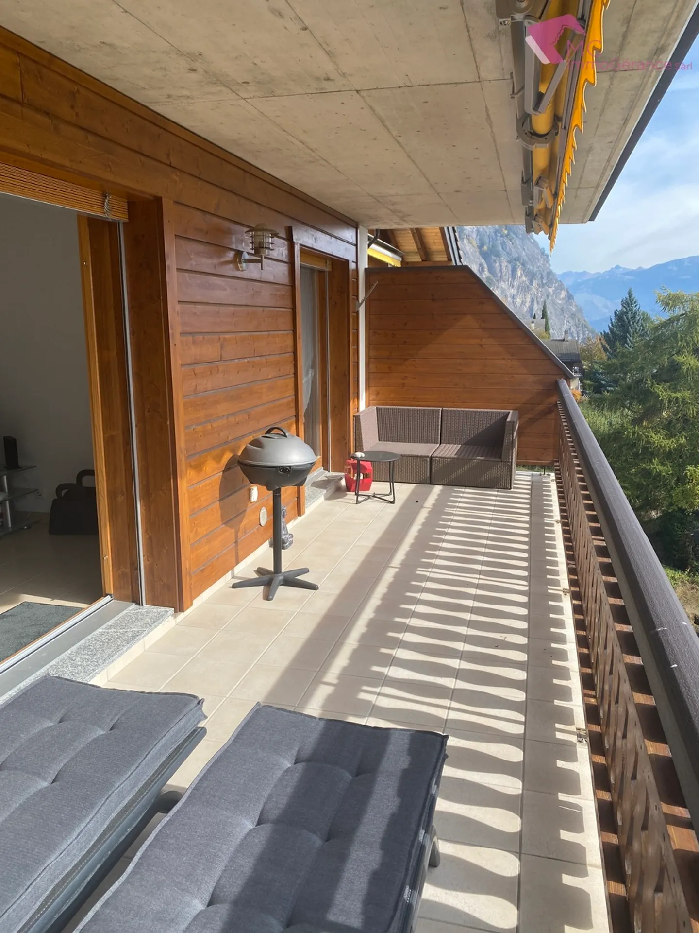 Ovronnaz - Charmante 2,5 Zimmer Süd - atemberaubende Aussicht - Foto 7 von 14
