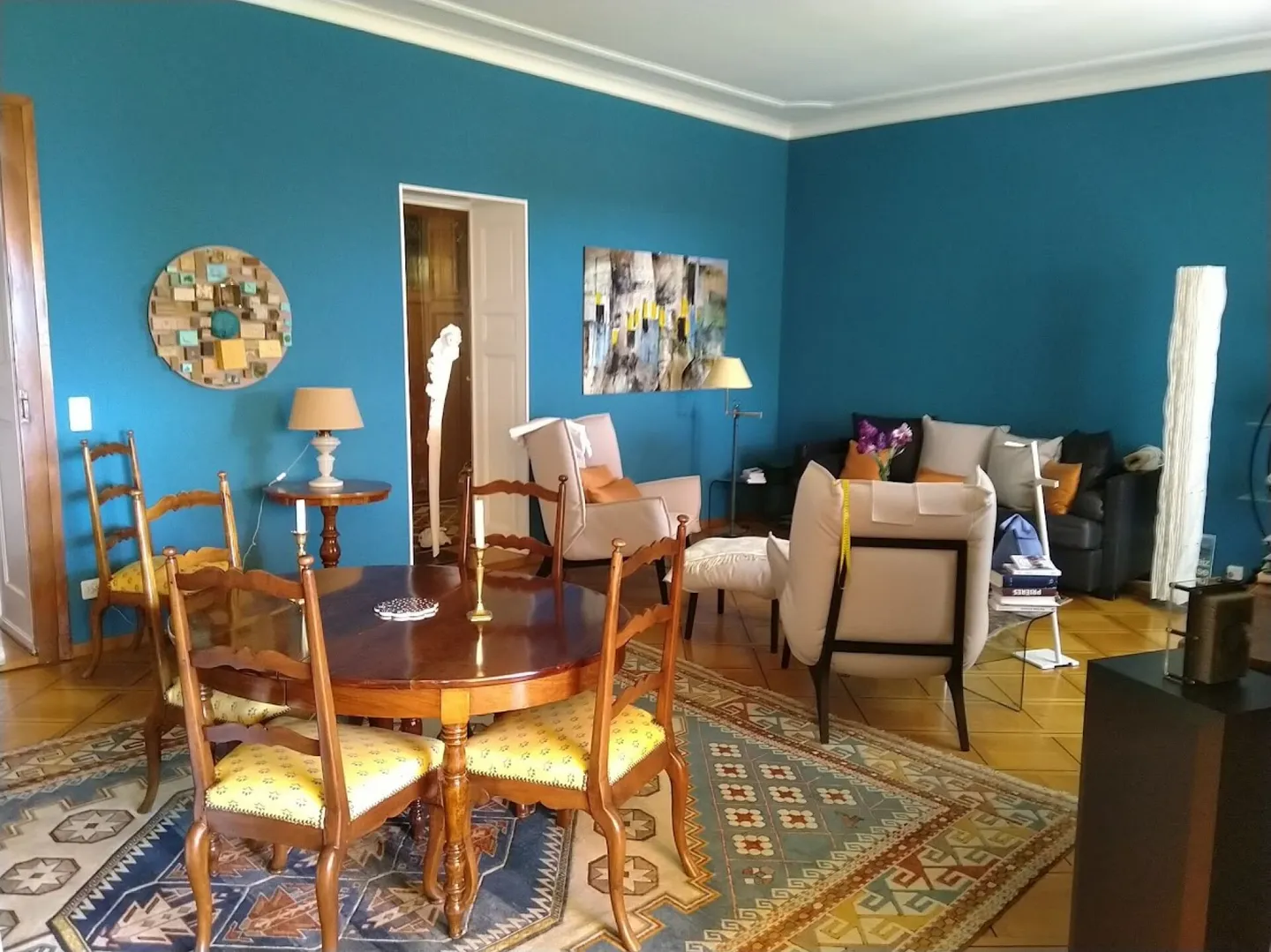 Außergewöhnliche 195 m2 Wohnung in Pully mit Panoramablick - Foto 3 von 18