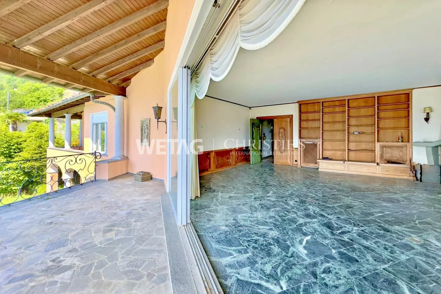 Villa méditerranéenne avec grand jardin, piscine extérieure et vue panoramique à vendre à Ronco sopra Ascona - Photo 10 sur 13