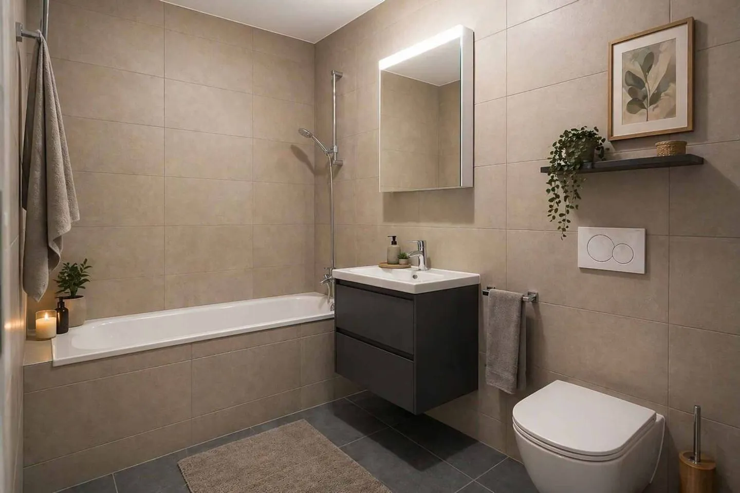 New promotion! 2.5-room apartment on the garden level. - Photo 4 of 7