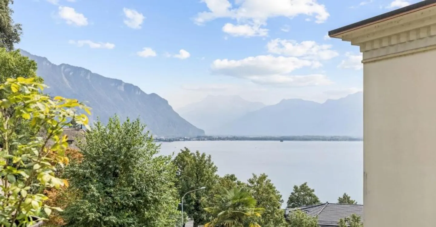 4.5 room apartment with character, terrace and lake view - Photo 12 of 12