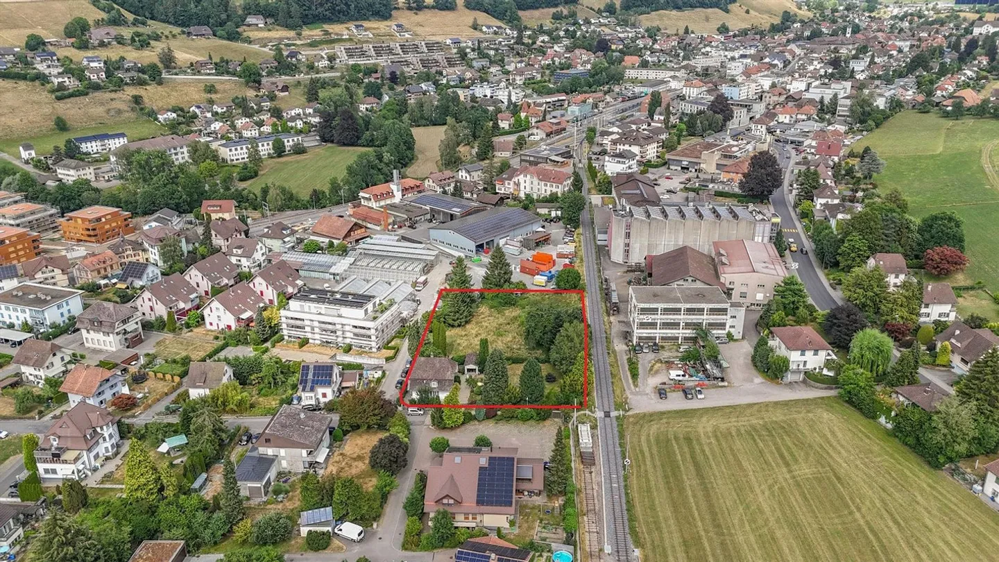 Attraktives Bauland in Huttwil - Foto 1 von 6