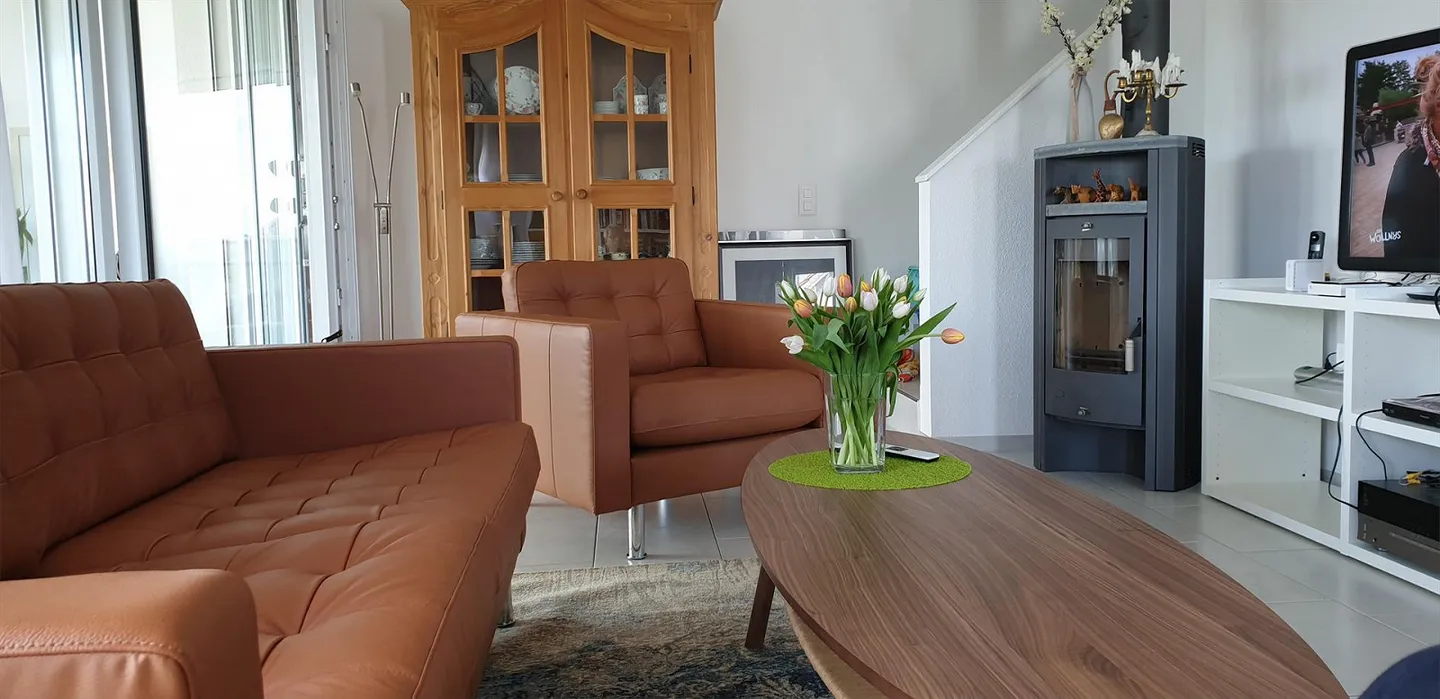 Beautiful, bright 5.5-room maisonette loft apartment with winter garden + Säntis view - Photo 15 of 21