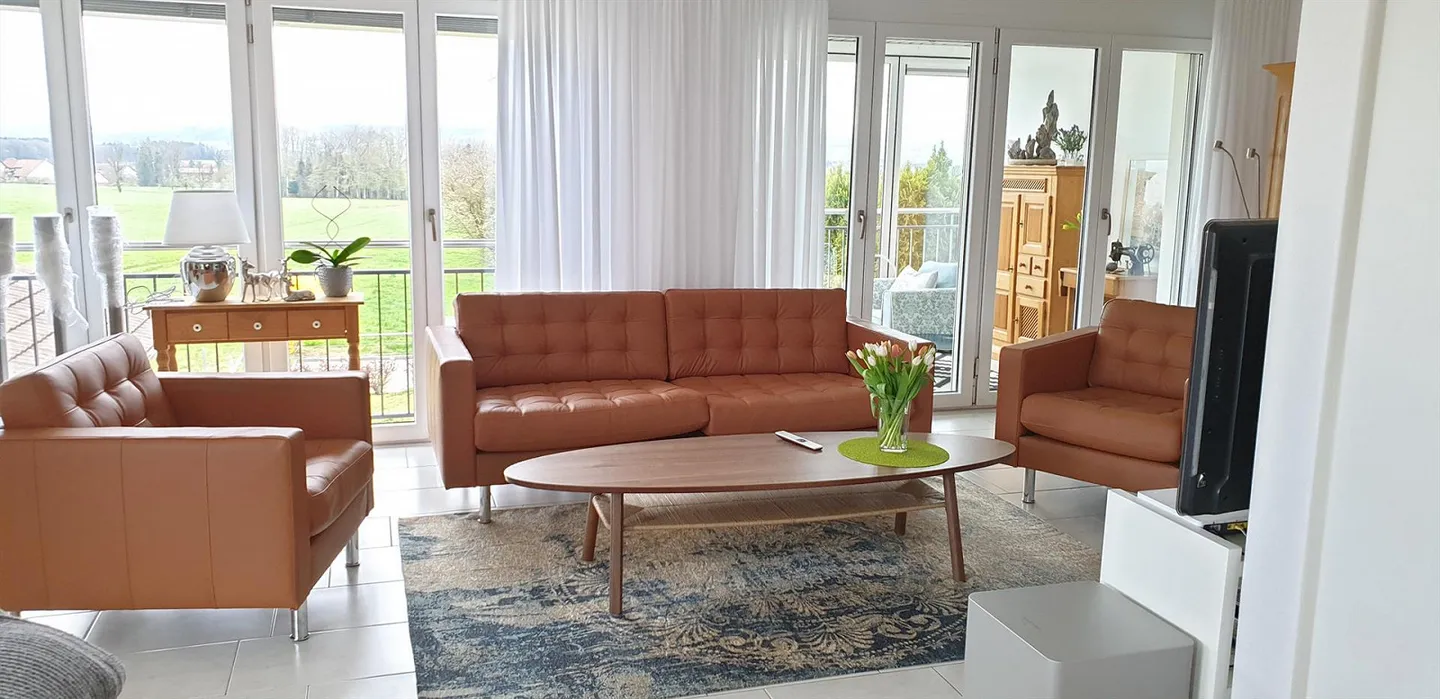 Beautiful, bright 5.5-room maisonette loft apartment with winter garden + Säntis view - Photo 16 of 21