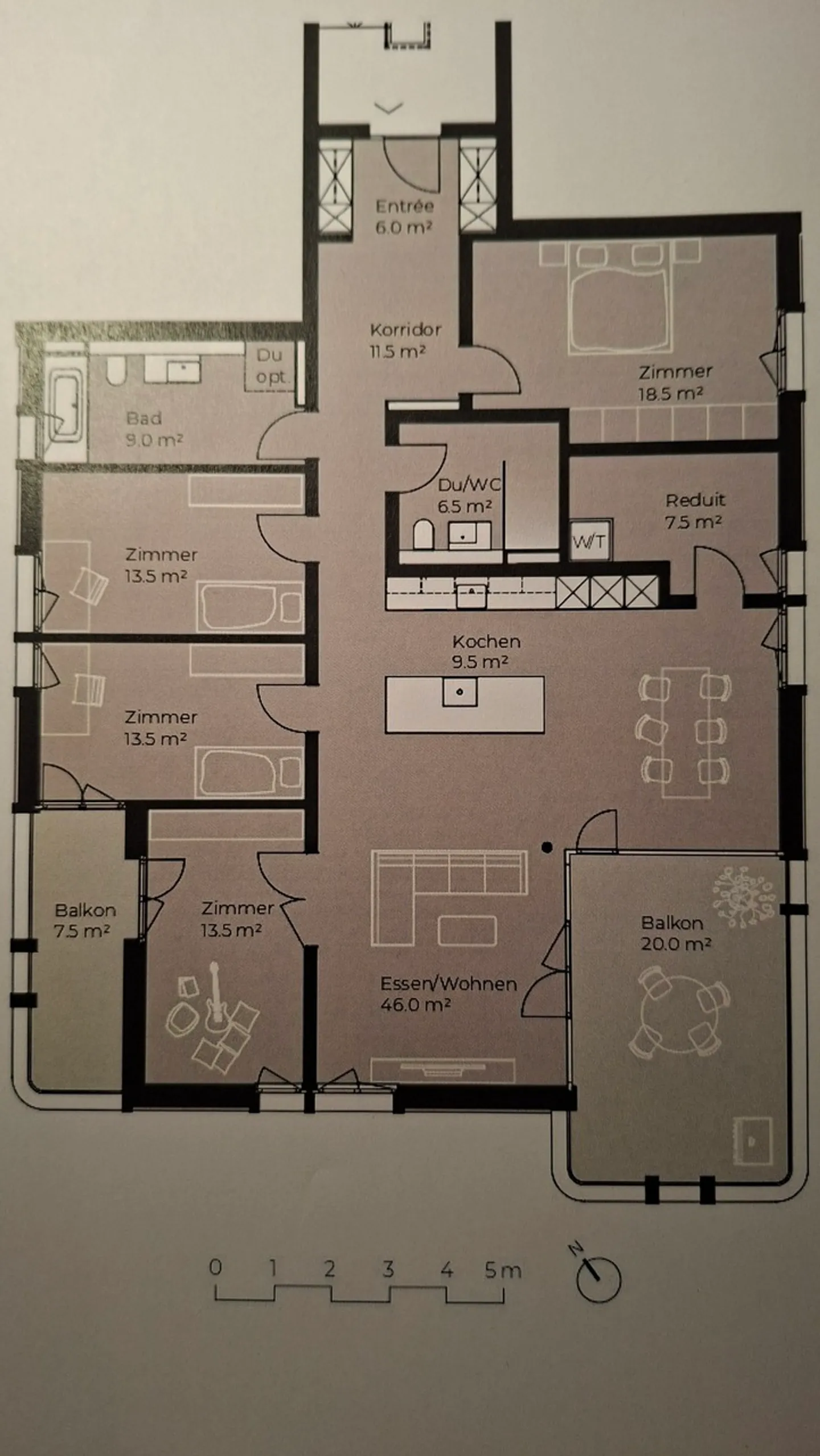 Fantastico appartamento nuovo di 5,5 stanze con 155m2 (prima occupazione) - Foto 12 di 12