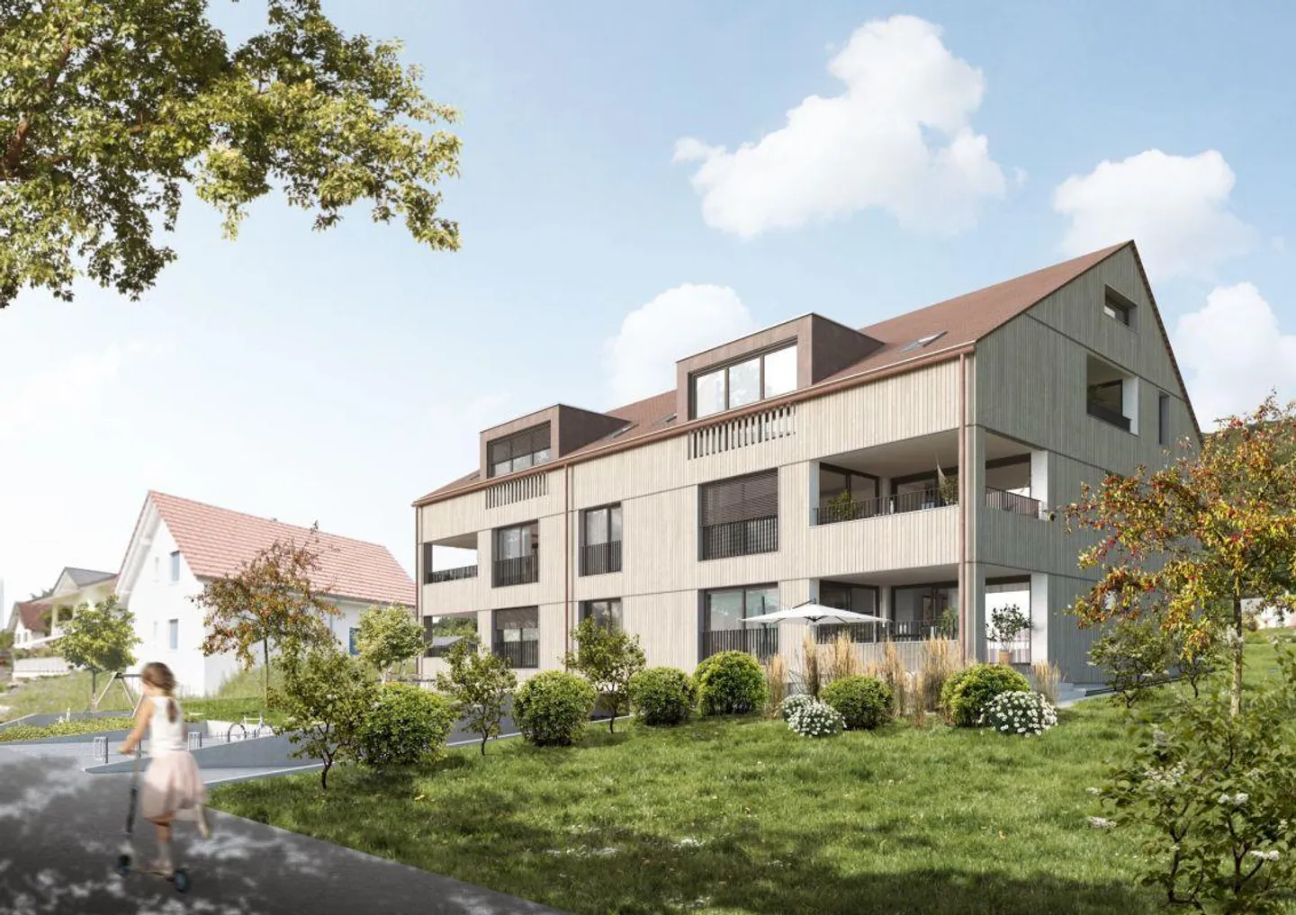 Wolkestei: Appartamento 3,5 locali nel cuore dell'idillio del Reno - Foto 3 di 6