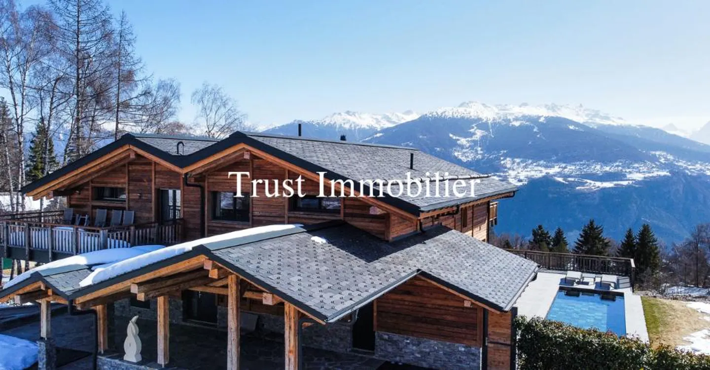 6014. Chalet eccezionale ad Arbaz - Forza ed eleganza di fronte alle montagne - Foto 1 di 13