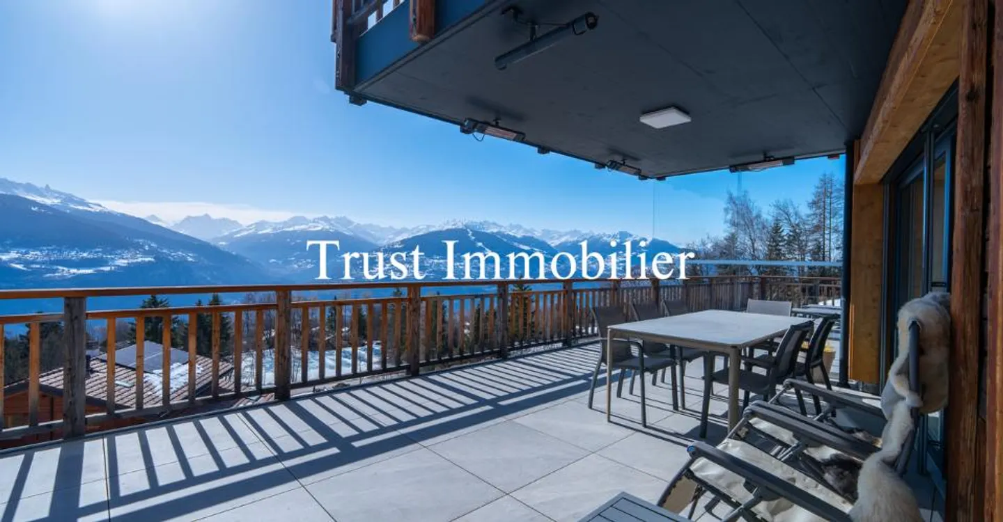 6014. Chalet eccezionale ad Arbaz - Forza ed eleganza di fronte alle montagne - Foto 6 di 13