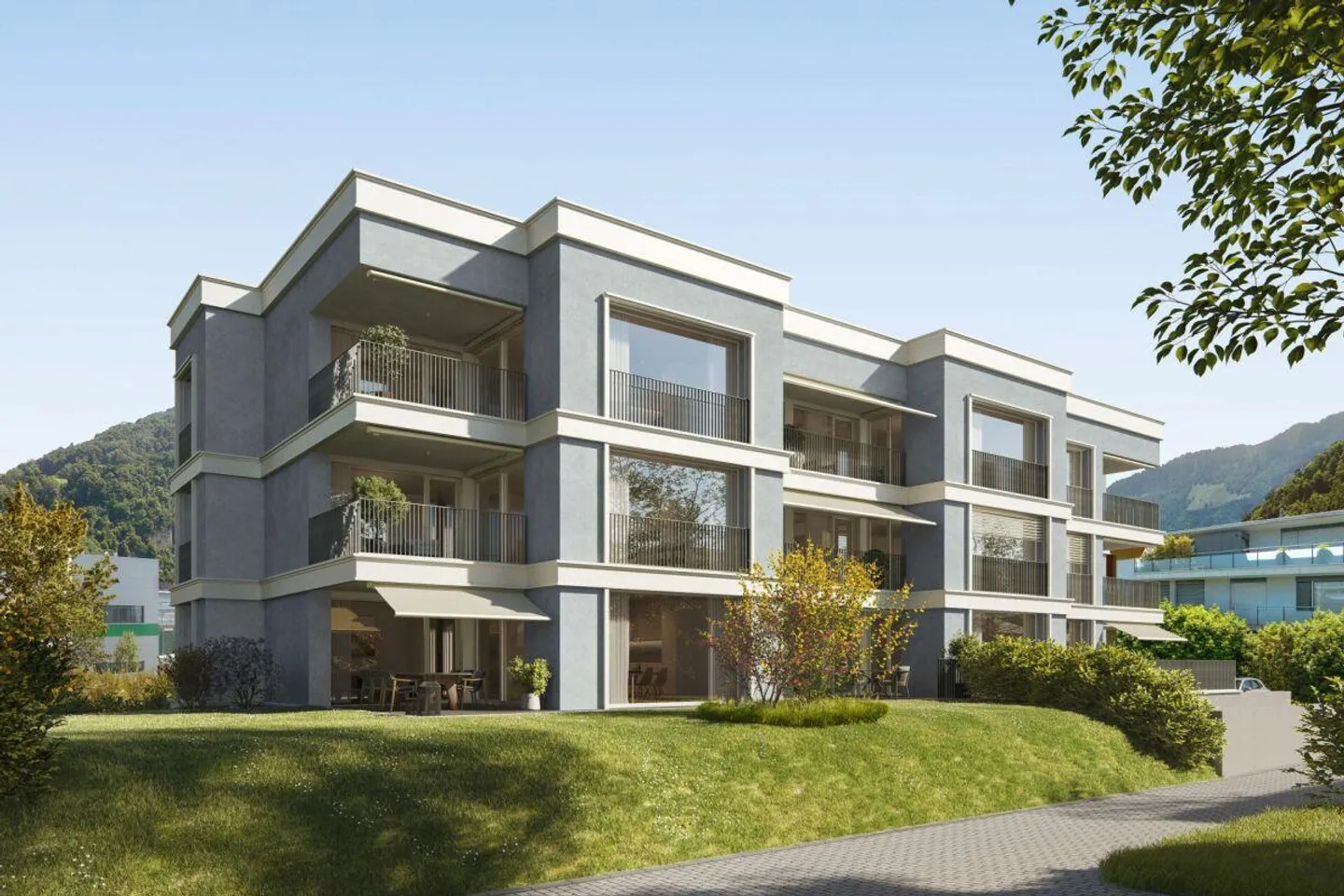 Stilvolle 3½-Zimmer-Wohnung - Foto 2 von 6