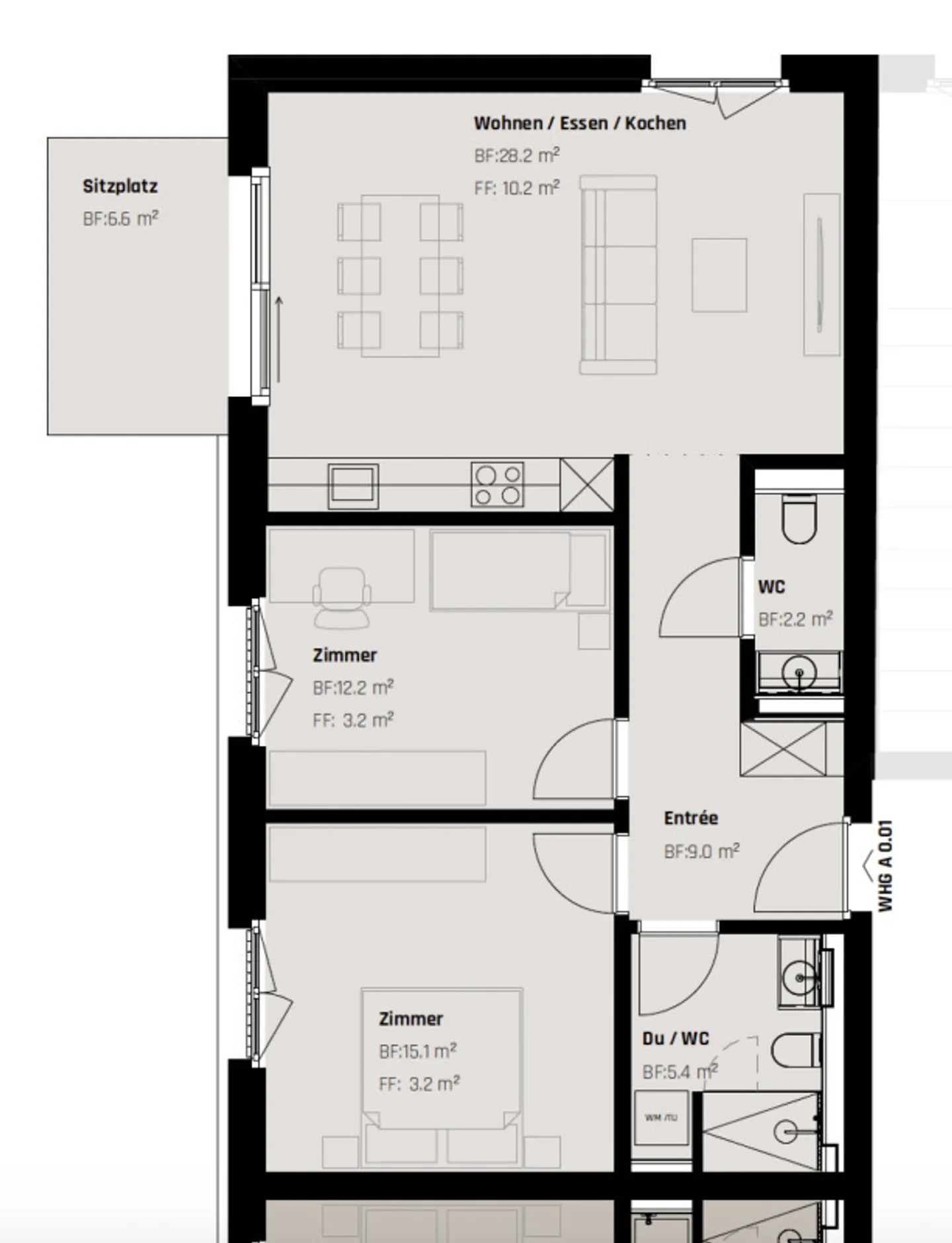 Neue Luxuswohnung in zentraler Lage - Foto 9 von 9