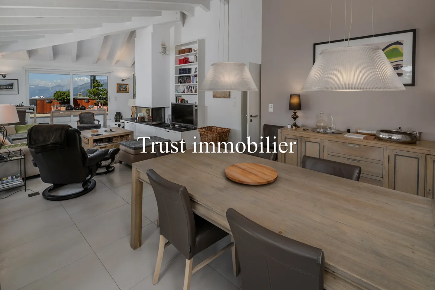 5043. Bellissimo Attico-Duplex con vista sul Lago Grenon - Foto 8 di 27