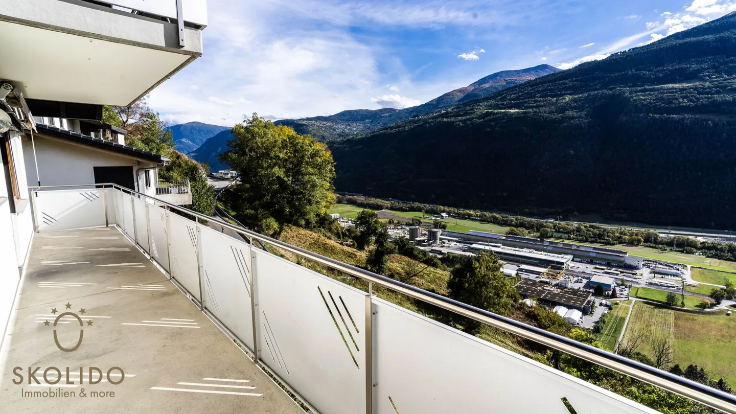 Appartamento 4,5 locali completamente ristrutturato con vista sulla valle del Rodano - Foto 16 di 20