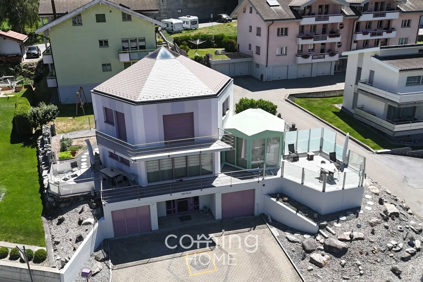 Il Cristallo di Roccia di Glis - Casa d'Architetto Unica con Vista Panoramica - Foto 20 di 21