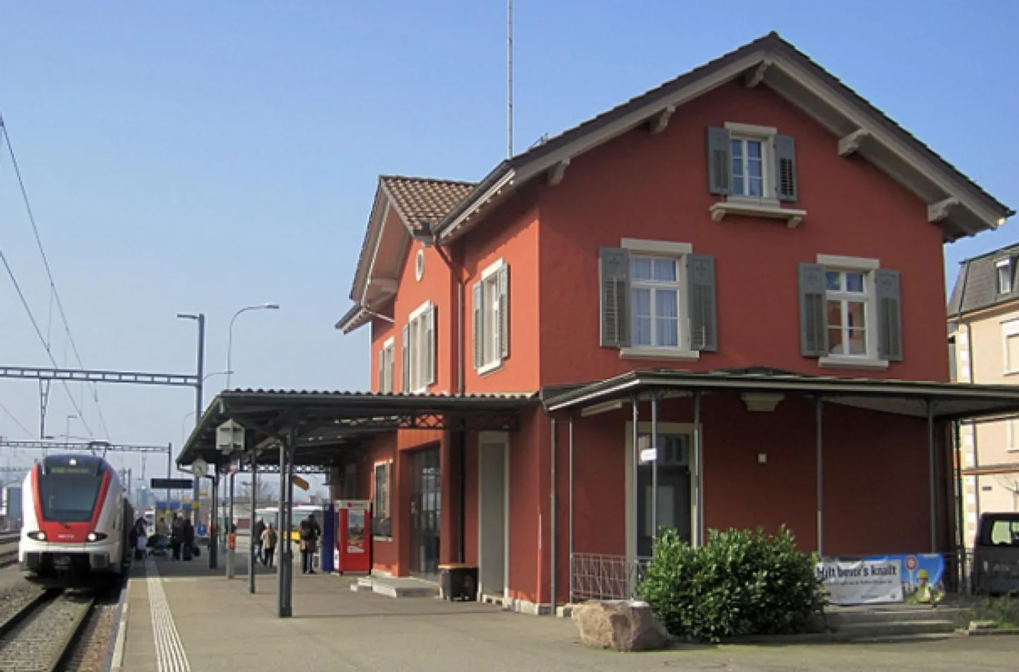 Aussenparkplatz am Bahnhof Laufenburg - Foto 1 di 1