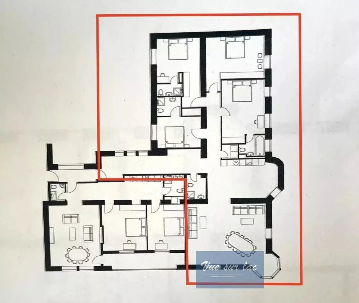 Sublime appartement, cachet et confort, à deux pas du lac! - Photo 13 sur 13