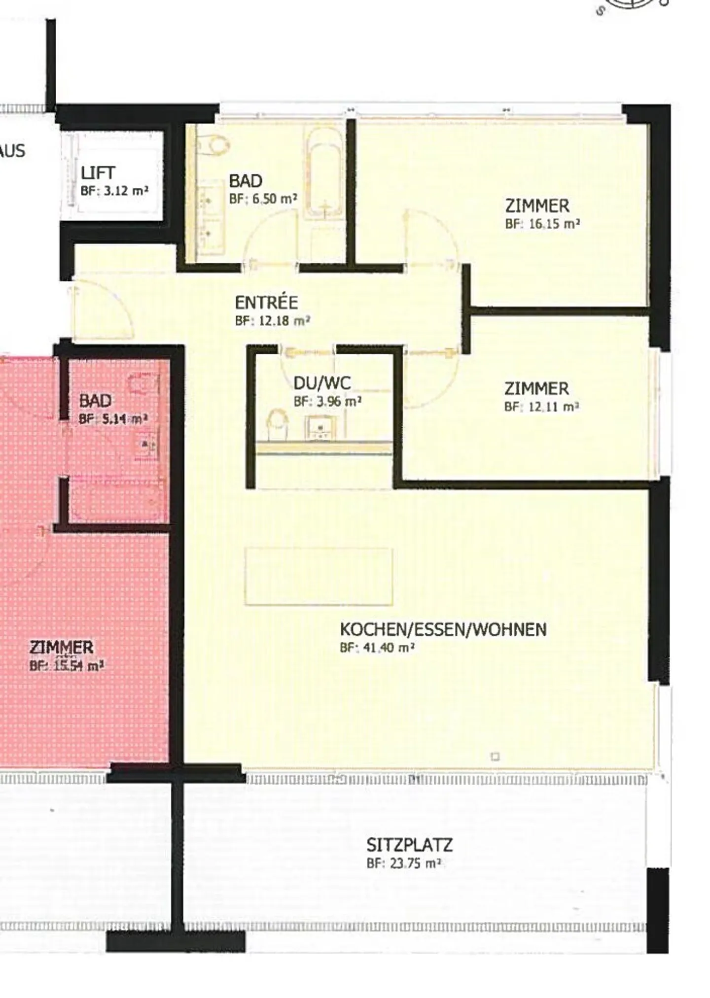 Charmante 3.5-Zimmer Wohnung - Foto 11 von 11