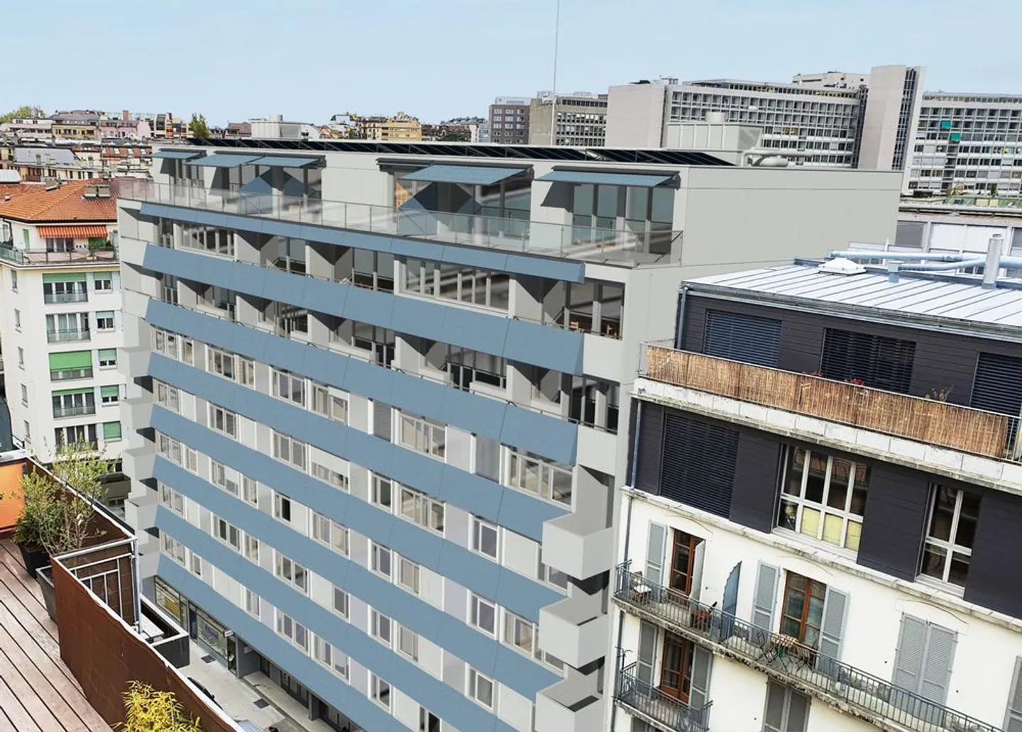 Appartamento 3.5 con balcone, situato al 7° piano - Foto 1 di 1