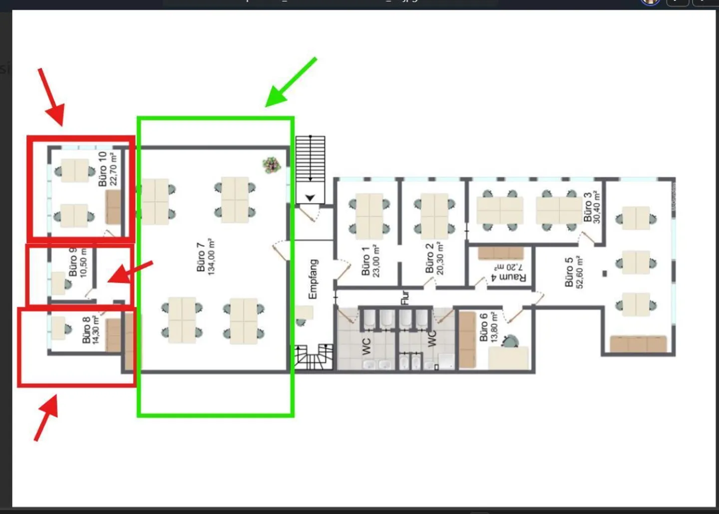 «Büros, Flexible Arbeitsplätze, Co-Working-Arbeitsplätze, in 6330 Cham» - Foto 4 von 4