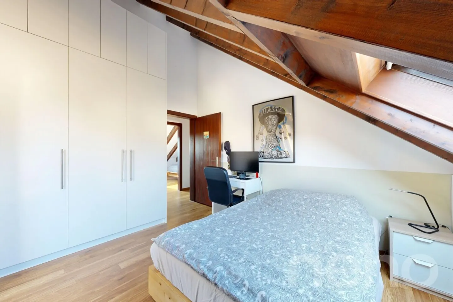 Lovely 4.5-room duplex in a peaceful location in Renens - Photo 10 of 12