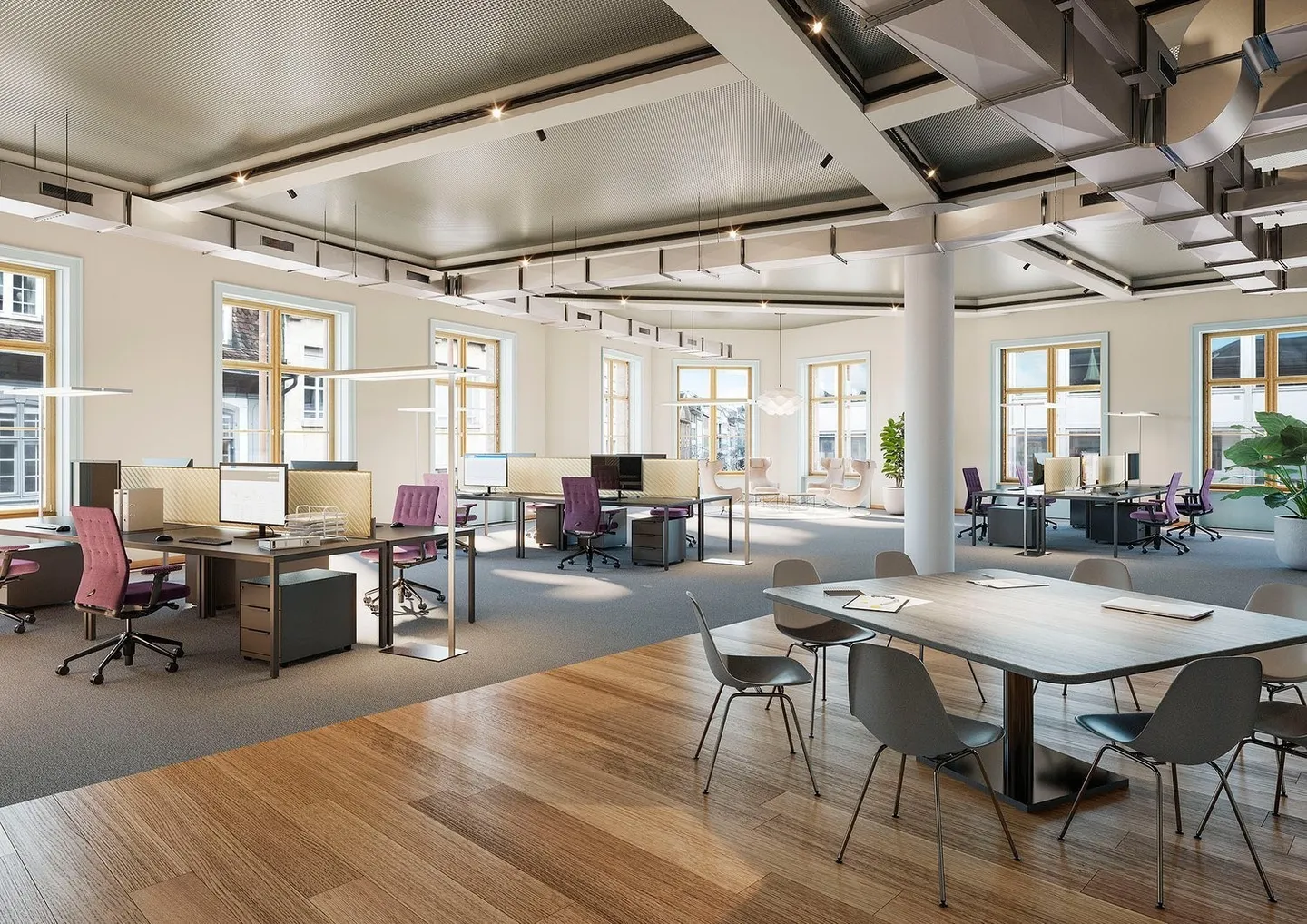 Erstbezug - vollausgebaute Büroflächen in der HAUPTPOST ab 600m2 - Foto 1 von 9