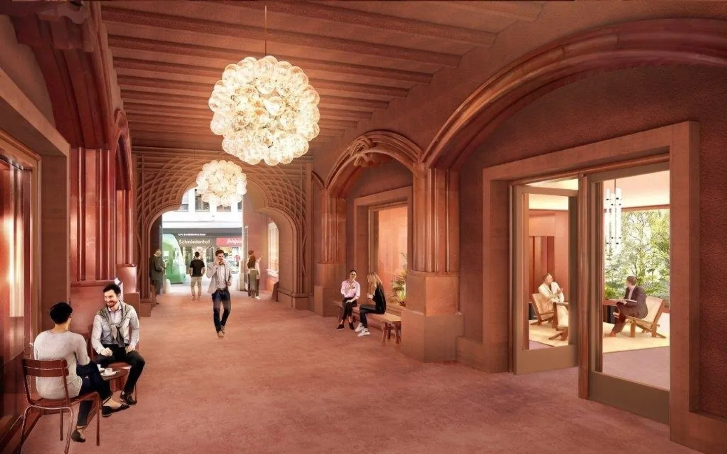 Erstbezug - vollausgebaute Büroflächen in der HAUPTPOST ab 600m2 - Foto 4 von 9