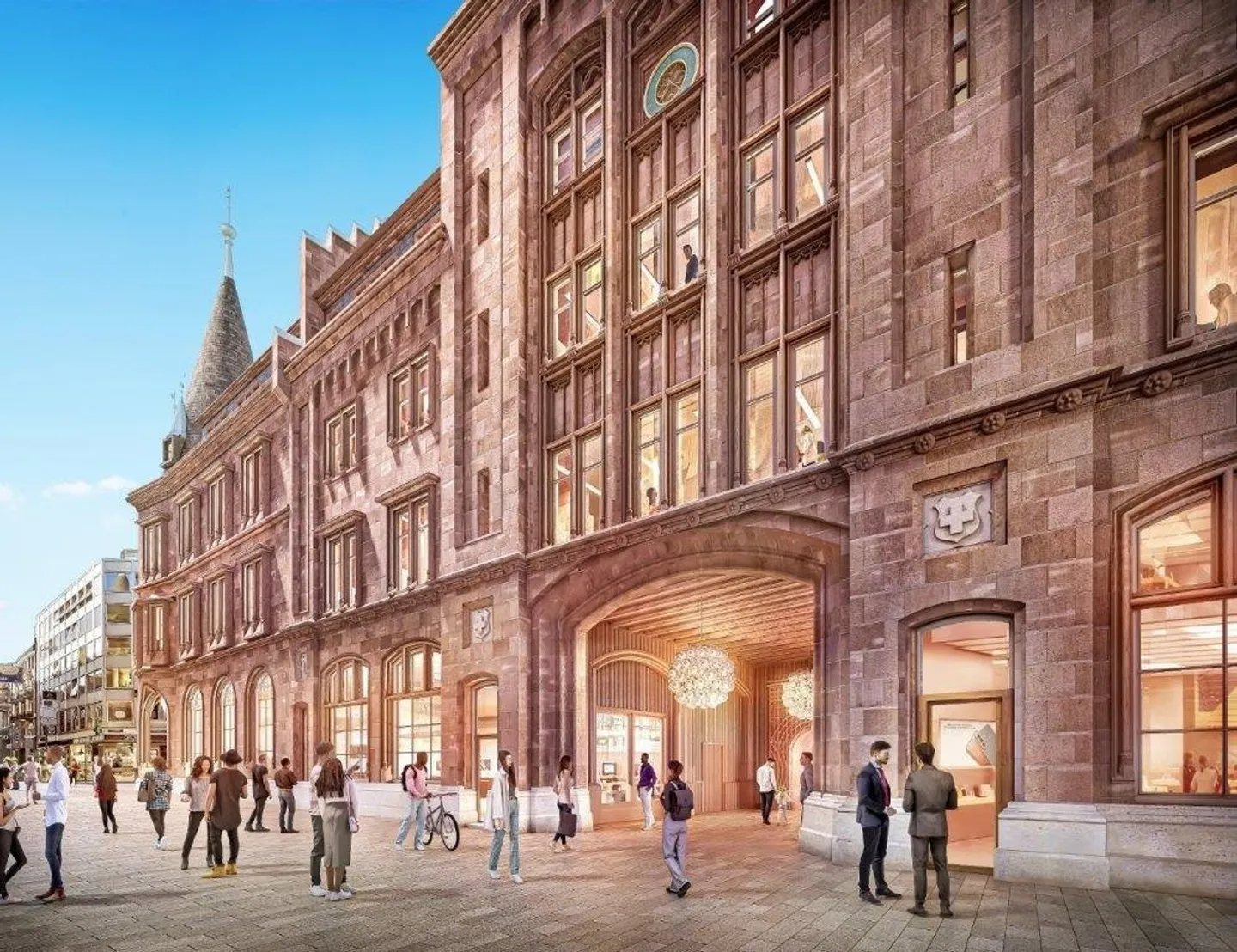 Erstbezug - vollausgebaute Büroflächen in der HAUPTPOST ab 600m2 - Foto 2 von 9