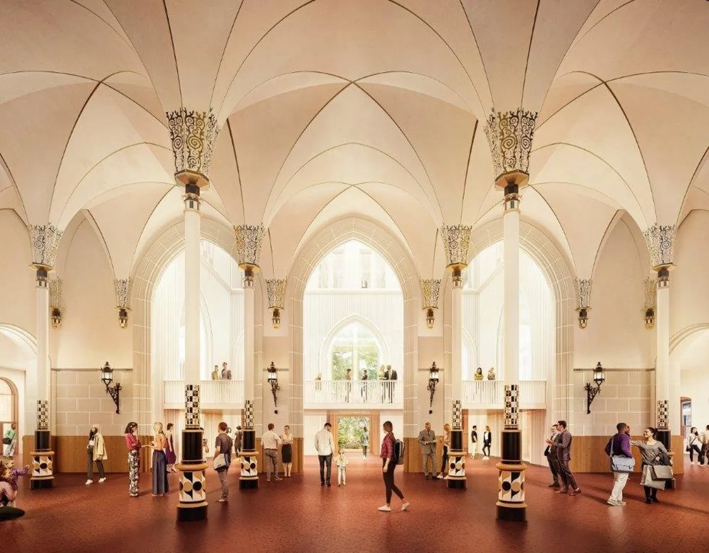 Erstbezug - vollausgebaute Büroflächen in der HAUPTPOST ab 600m2 - Foto 5 von 9