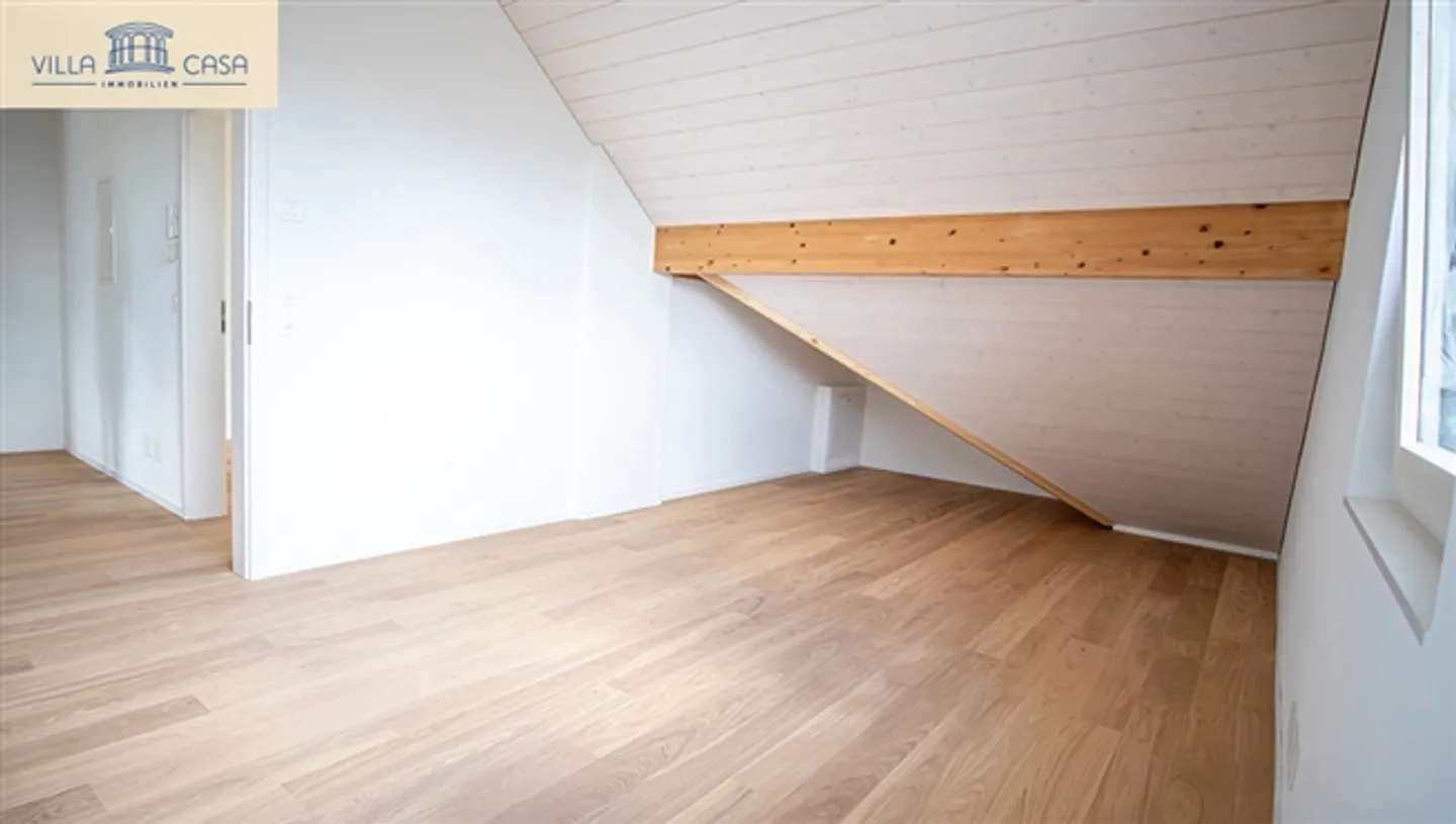 Appartement sous les combles de 4½ pièces avec vue sur le lac à Spiez - Idéal pour le télétravail ! - Photo 12 sur 15
