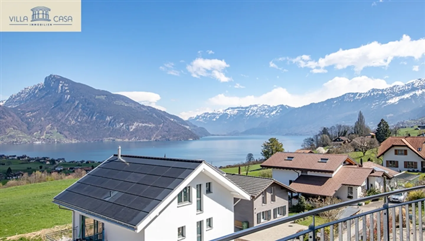 Appartement sous les combles de 4½ pièces avec vue sur le lac à Spiez - Idéal pour le télétravail ! - Photo 14 sur 15