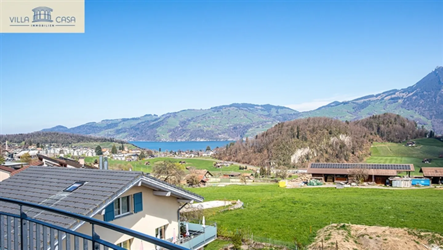 Appartement sous les combles de 4½ pièces avec vue sur le lac à Spiez - Idéal pour le télétravail ! - Photo 13 sur 15
