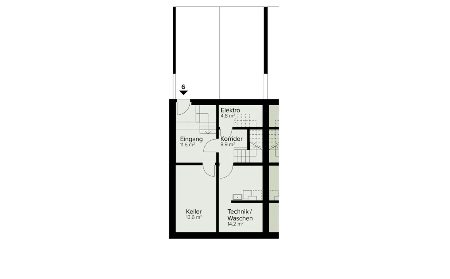 255 m² | Casa unifamiliare 5.5 stanze "Rosenberg" | Prima occupazione | Progetto di nuova costruzione - Foto 13 di 15