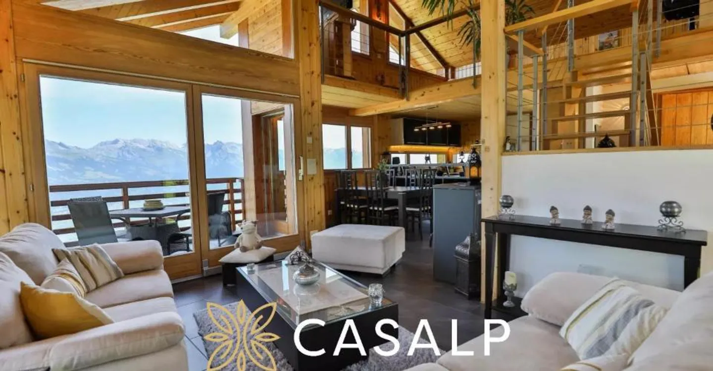 Chalet Charmant avec Vue Alpines - Photo 1 sur 10