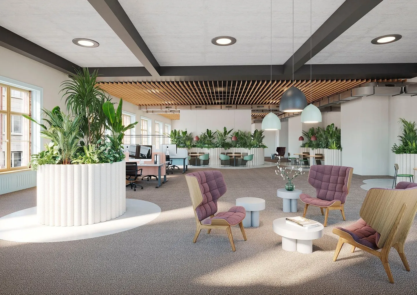 Erstbezug - vollausgebaute Büroflächen in der HAUPTPOST ab 600m2 - Foto 7 von 9