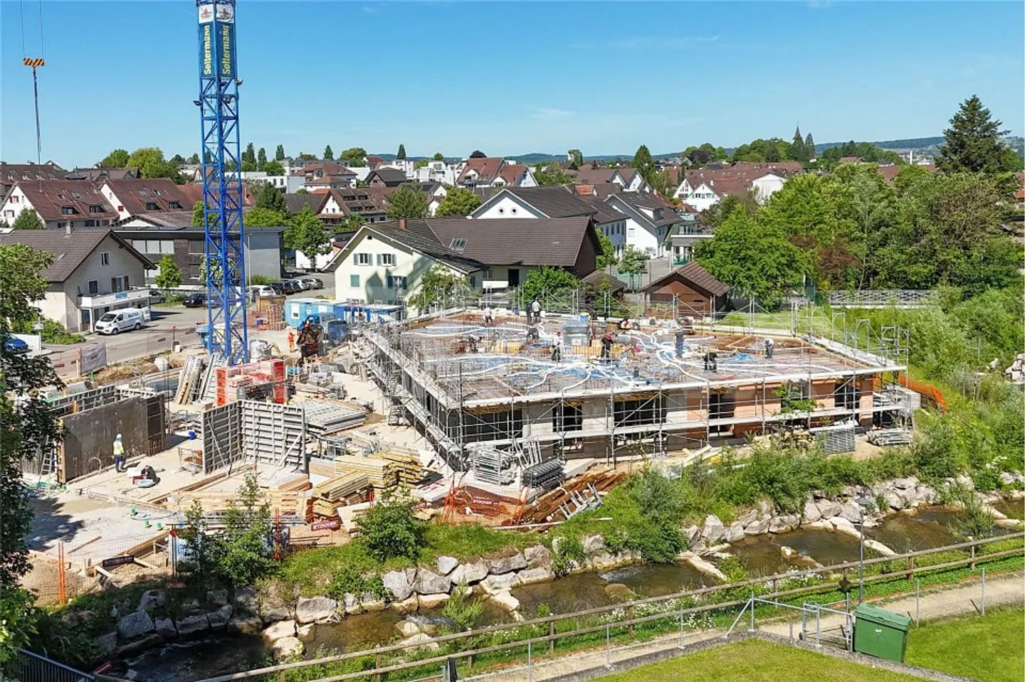 Shell construction well advanced: New building "Lindensteg" - Photo 3 of 7