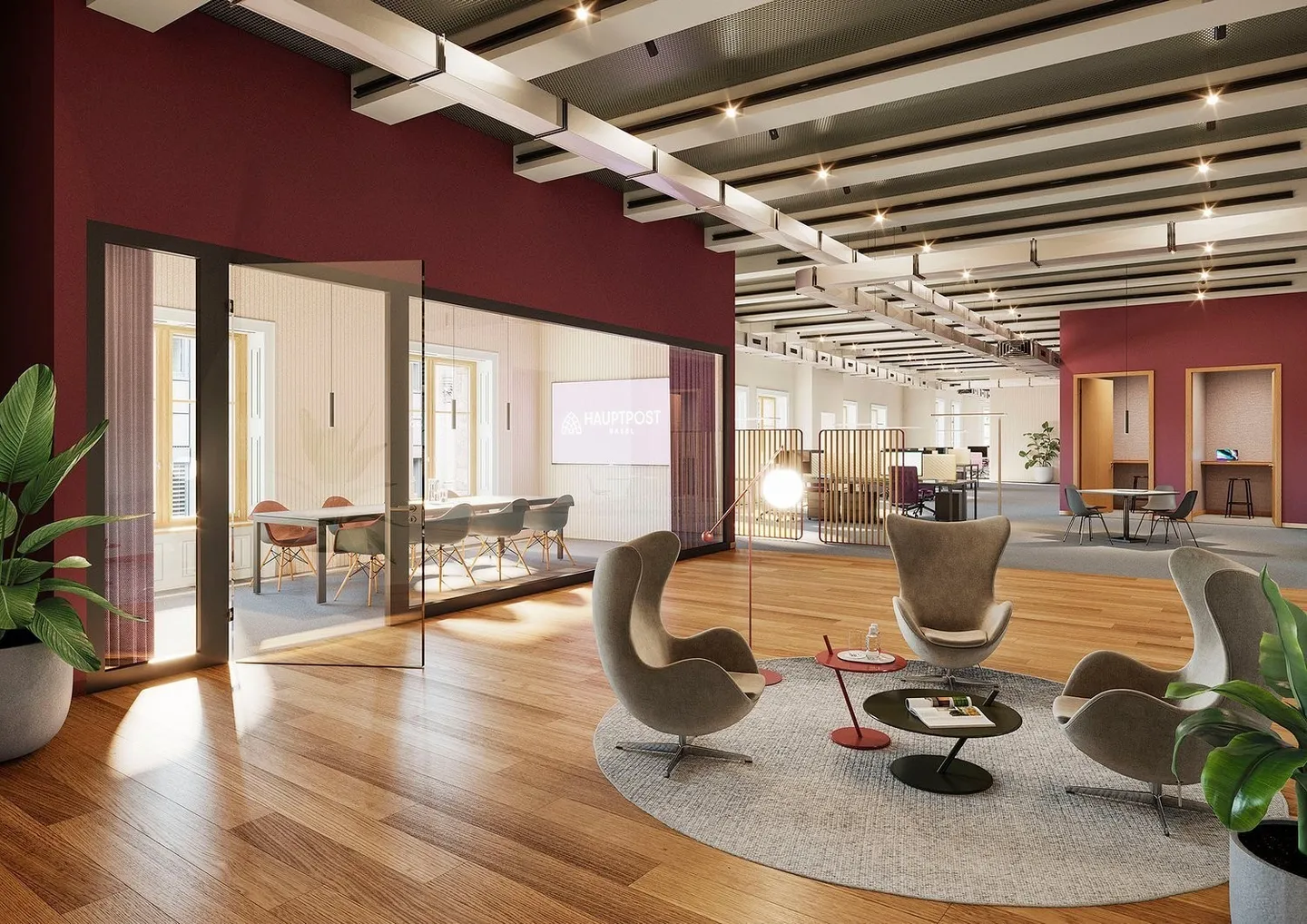 Erstbezug - vollausgebaute Büroflächen in der HAUPTPOST ab 600m2 - Foto 8 von 9